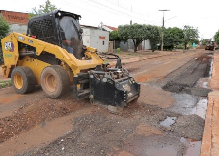 PREFEITURA INTENSIFICA TAPA-BURACO EM QUATRO BAIRROS DE DOURADOS