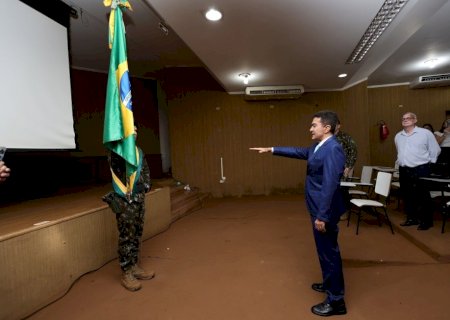 PREFEITO É EMPOSSADO COMO PRESIDENTE DA JUNTA MILITAR DE DOURADOS