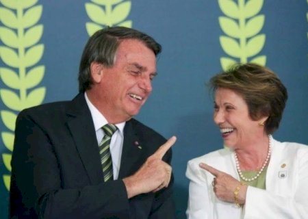 BOLSONARO INSISTE EM GIANNI E PODE COMPLICAR APOIO A CANDIDATO A SENADOR DE TEREZA CRISTINA