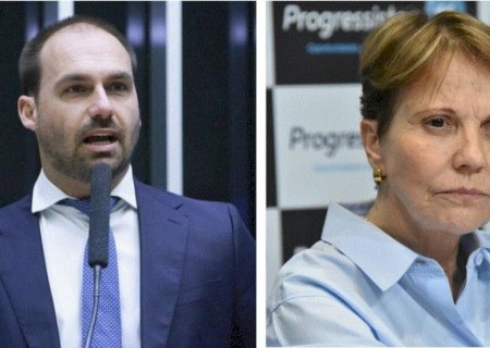 EDUARDO BOLSONARO ATACA TEREZA CRISTINA APÓS SER ESCANTEADO COMO PRESIDENTE PARA 2026