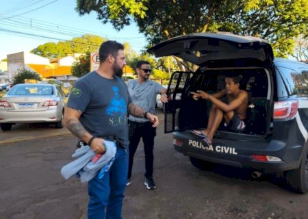 VELHO CONHECIDO DA POLÍCIA, HOMEM COM 56 ANTECEDENTES É DETIDO NO JARDIM ITÁLIA