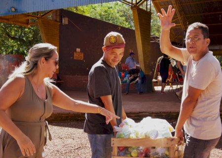 LIA NOGUEIRA LIDERA MOBILIZAÇÃO QUE TRANSFORMA FIM DE SEMANA EM CORRENTE DE SOLIDARIEDADE NA RESERVA INDÍGENA DE DOURADOS