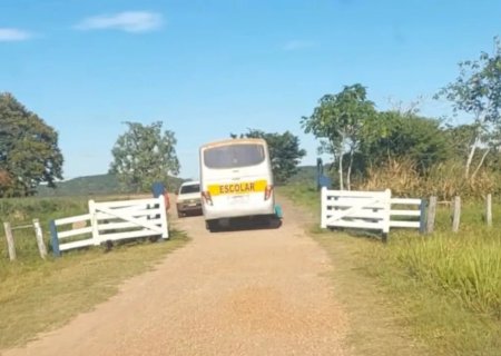 PAIS DENUNCIAM CONDIÇÕES PRECÁRIAS NO TRANSPORTE ESCOLAR DA ZONA RURAL DE MIRANDA