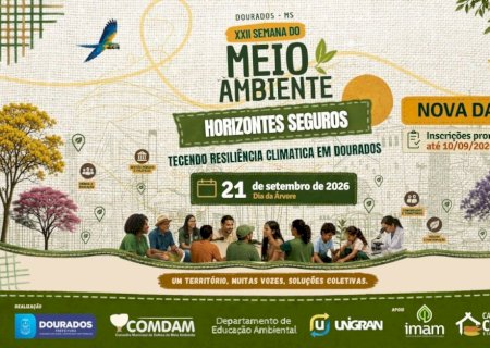 PREFEITURA PRORROGA INSCRIÇÕES DE TRABALHOS QUE SERÃO APRESENTADOS NA ECO DOURADOS