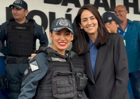 GIANNI DESTACA MULHERES NO COMANDO DA SEGURANÇA