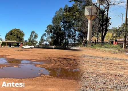 ZONA RURAL RECEBE MELHORIAS COM SERVIÇOS DE PATROLAMENTO NA MS-040