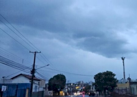 MS TERÁ TRÊS DIAS DE ALERTA PARA TEMPESTADES COM CHUVA FORTE, VENTOS E GRANIZO