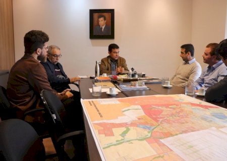 PREFEITO RECEBE INVESTIDORES QUE ANUNCIAM TERMINAL DE COMBUSTÍVEIS EM DOURADOS